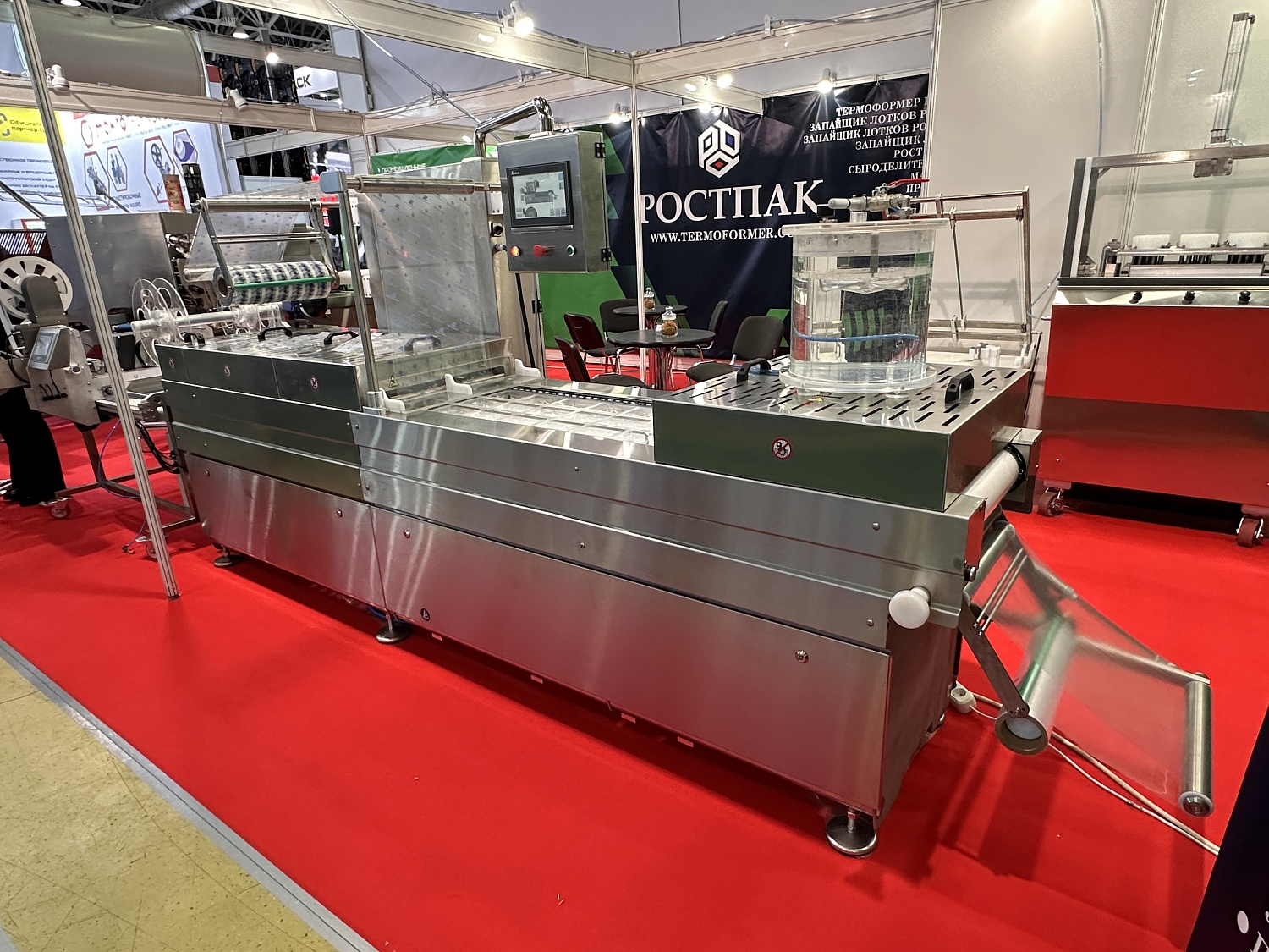 Термоформовочная линия РОСТ-ТФ (РОССИЯ)