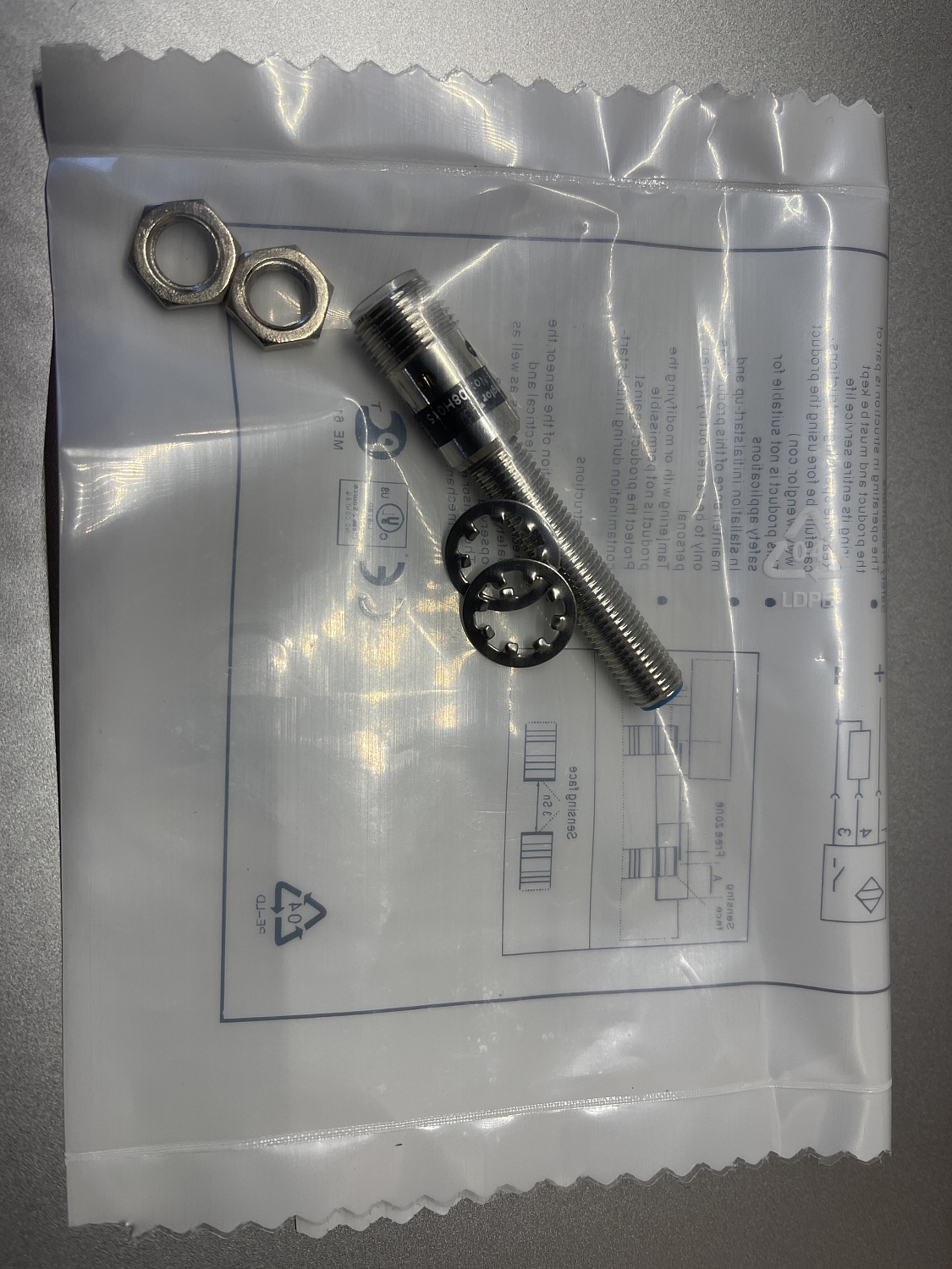 Датчик положения камеры запайщика лотков ITALIAN PACK